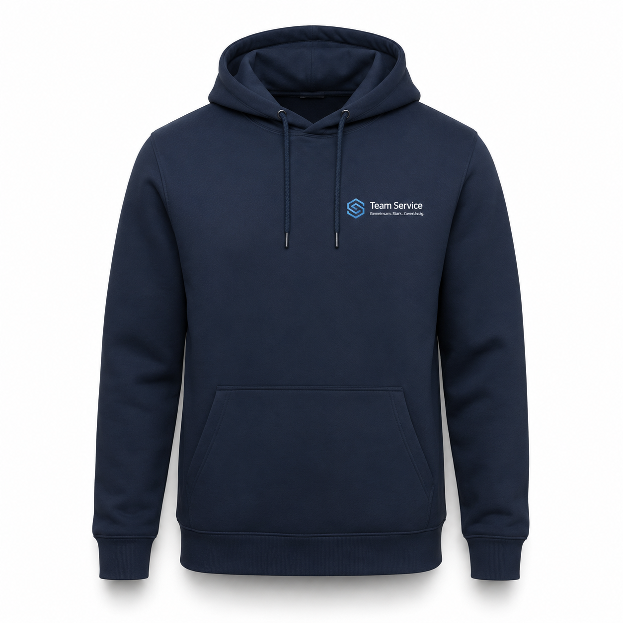 Hoodie mit Logo fuer Mitarbeiter und Teams