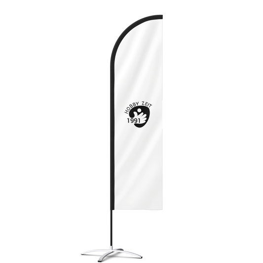 Accessoires - Werbeflagge mit Logo