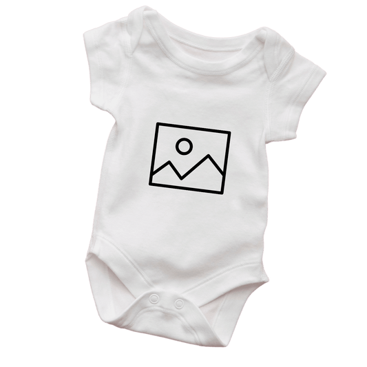 Personalisierter Baby Body mit Wunschdruck – Geschenk zur Geburt & Taufe