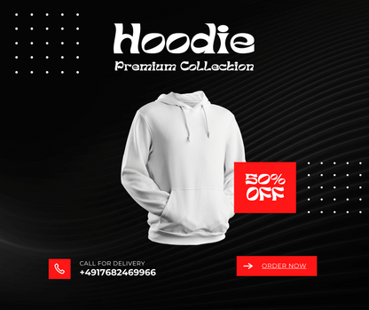 Personalisierter Hoodie mit Kapuze – Wunschdruck für Firmen, Teams & Geschenke