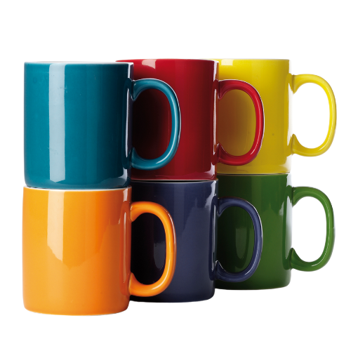 ☕ Produktbeschreibung – Farbige Keramiktassen zum Personalisieren