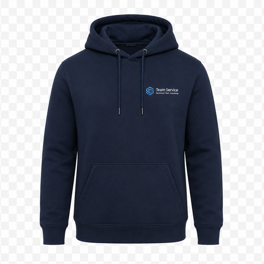 Hoodie selbst gestalten mit Firmenlogo Foto oder Text
