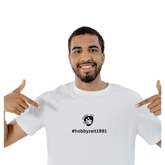 Personalisierbares T-Shirt – Damen, Herren & Kinder | Hobby Zeit 1991