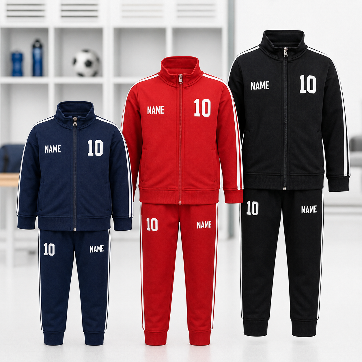 Personalisierter Kinder Sportanzug ab 2 Jahre