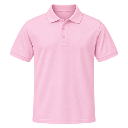 Poloshirt rosa – Vorderseite