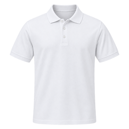 poloshirt weiss – Vorderseite