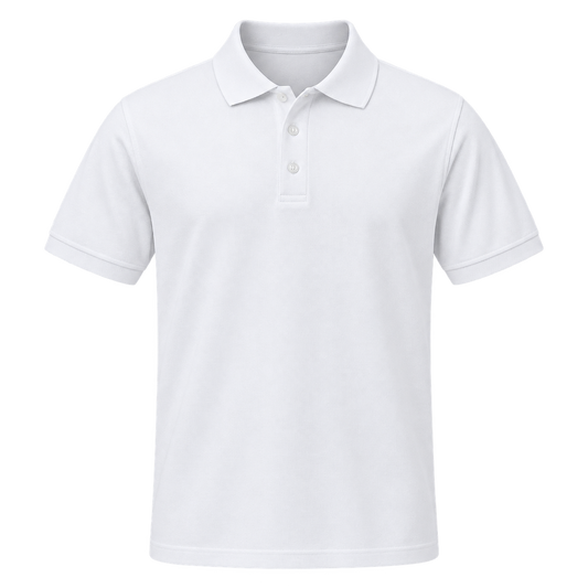 poloshirt weiss – Vorderseite