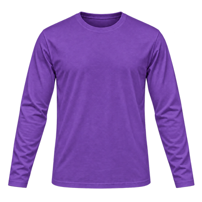 Pullover lila Front