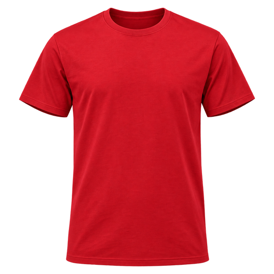 T-Shirt Rot – Vorderansicht