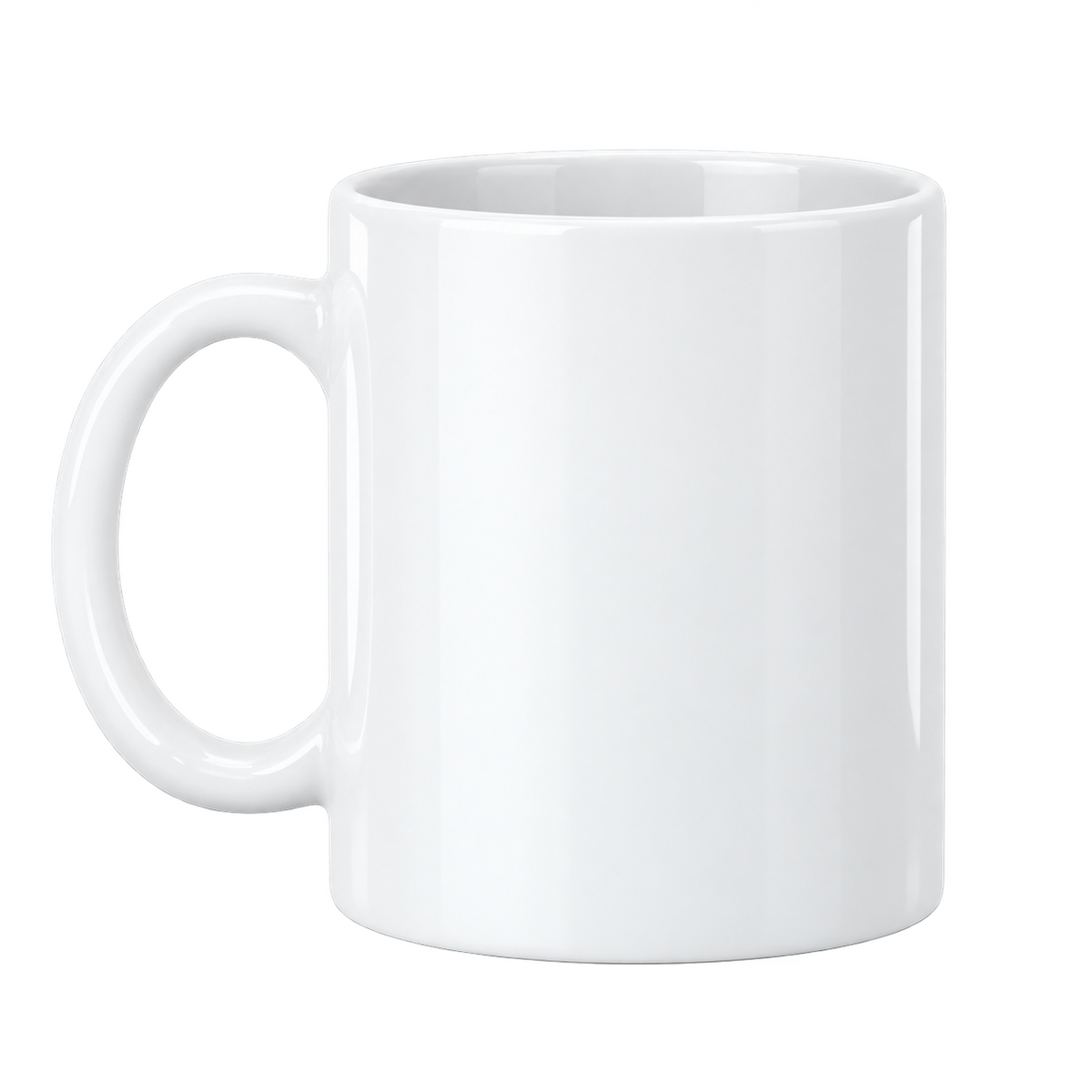 Tasse Weiß links
