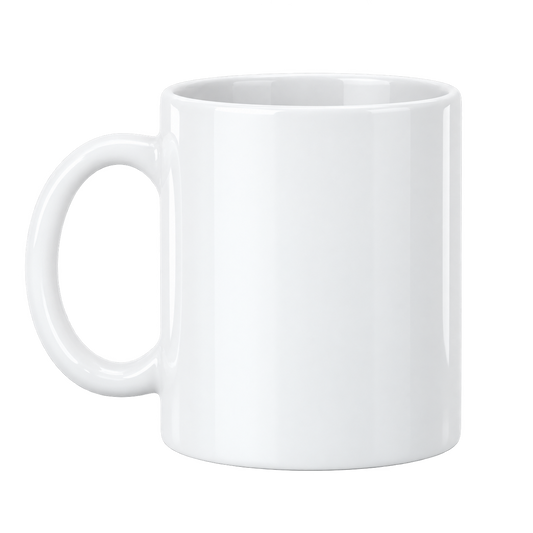 Tasse Weiß links