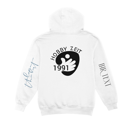 Personalisierter Hoodie mit Kapuze – Wunschdruck für Firmen, Teams & Geschenke