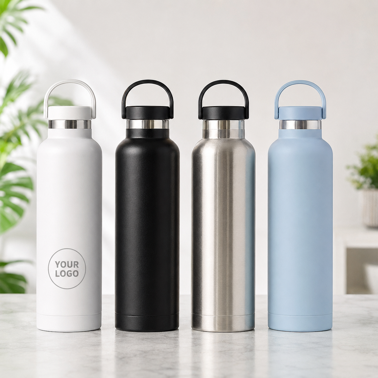 Thermoflasche für Sublimation personalisiert mit Logo oder Name